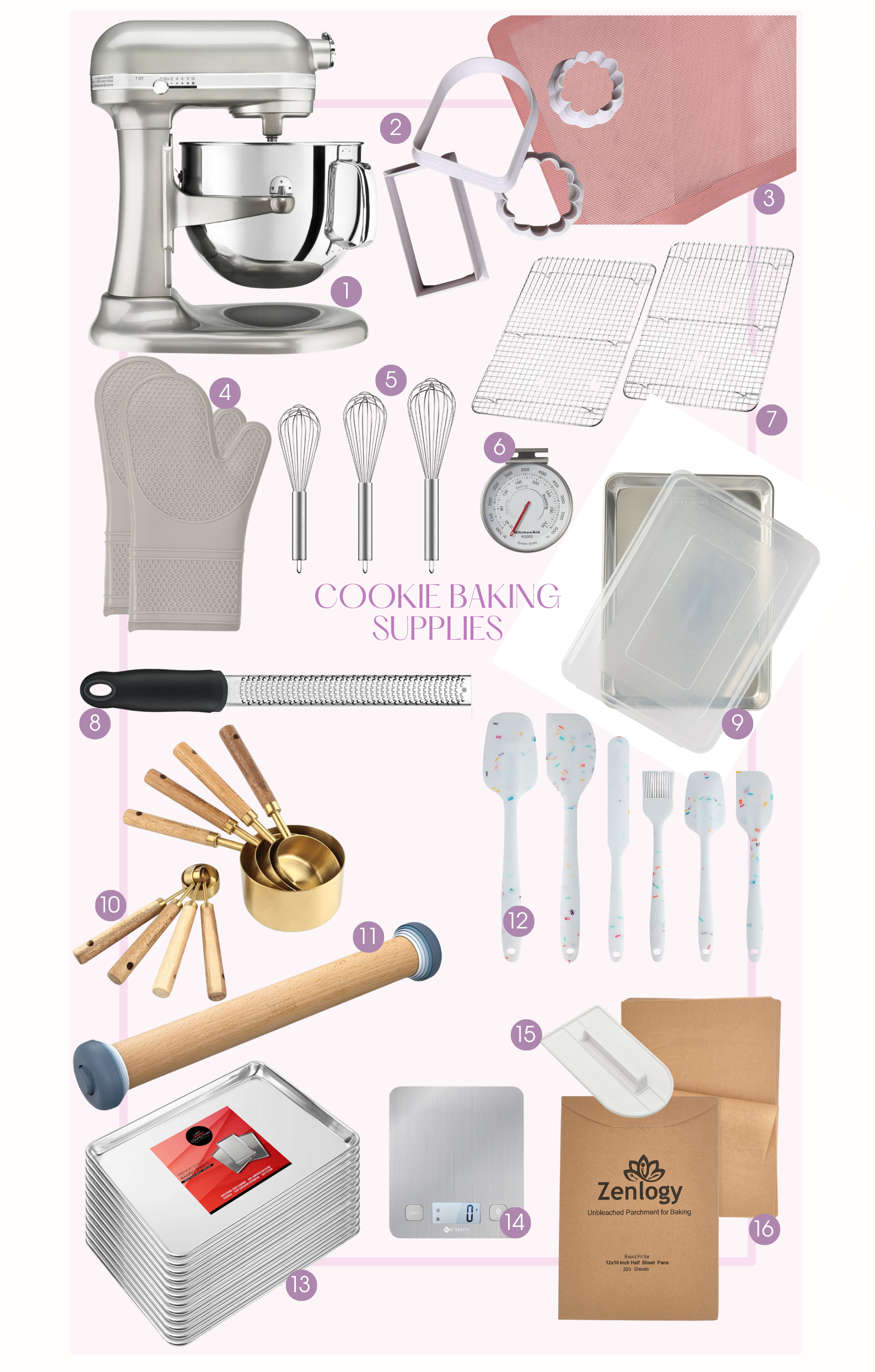 My Highly Curated Baking Tools