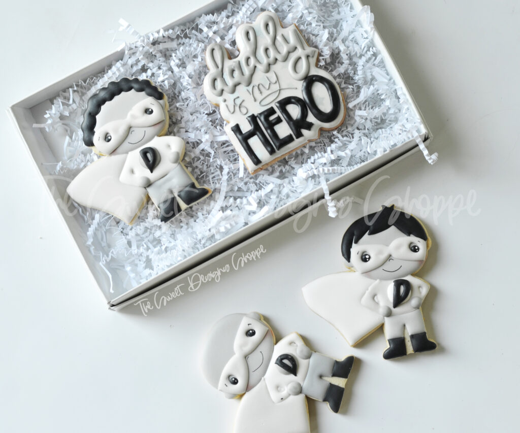 Cookie Cutters - Daddy is my Hero -Set - Cookie Cutters - Sweet Designs Shoppe - - ALL, Cookie Cutter, dad, Father, father's day, grandfather, kids, Kids / Fantasy, Mini Sets, Promocode, regular sets, set, Superhero, Superheroes
Father's Day - Packaging Ideas for Cookies