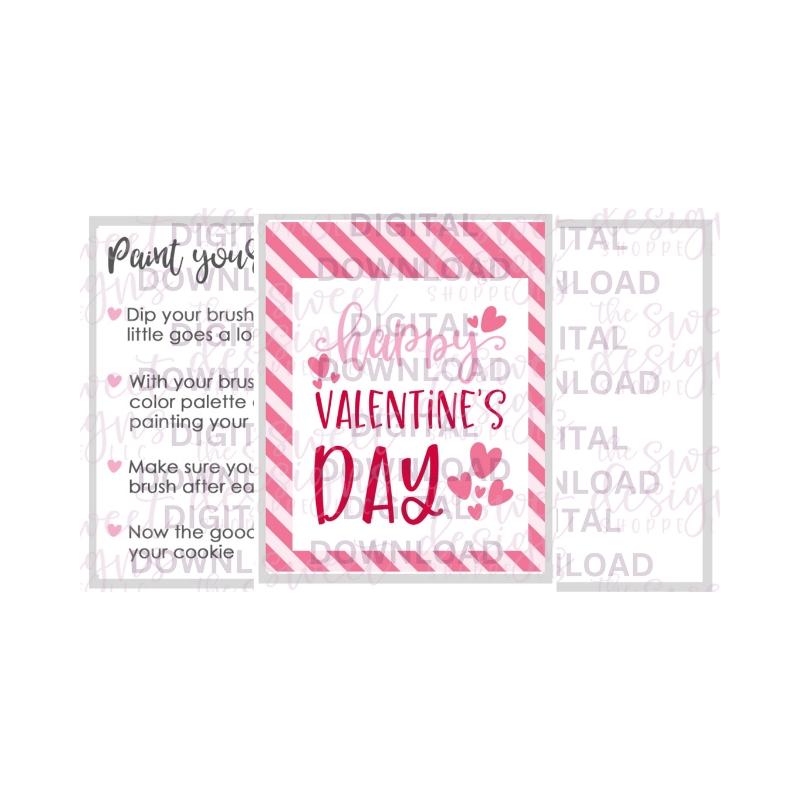 PYOC Happy Valentine's Day- Digital - Valentines Ribbons & Accessories