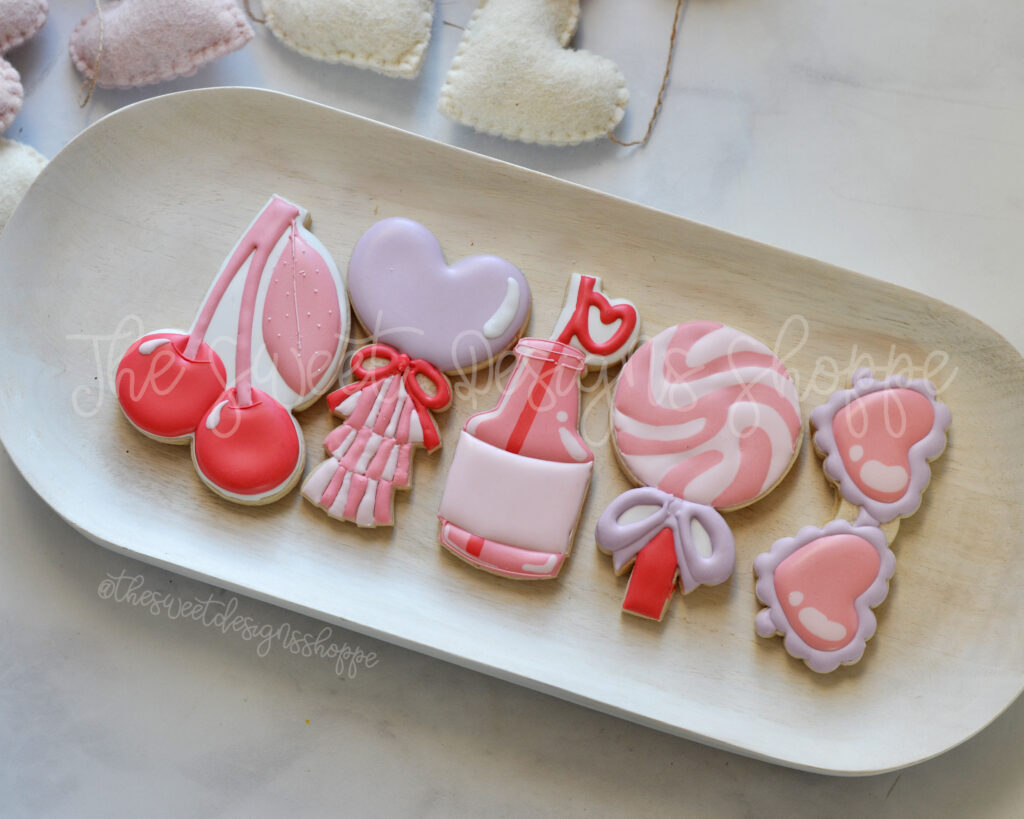 Valentines Sweetheart - Set from the Valentine's 2020 cooke cutter collection from The Sweet Designs Shoppe 