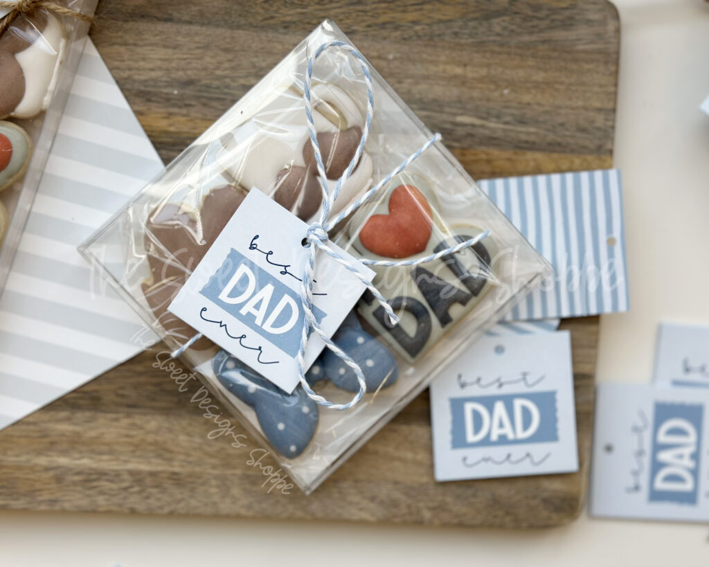 Cookie Cutters - I LOVE Dad Cookie Cutters Set - Set of 4 Cookie Cutters - Sweet Designs Shoppe - - ALL, Cookie Cutter, dad, Father, Fathers Day, Gentleman, gentlemen, grandfather, Mini Sets, new, Promocode, regular sets, set